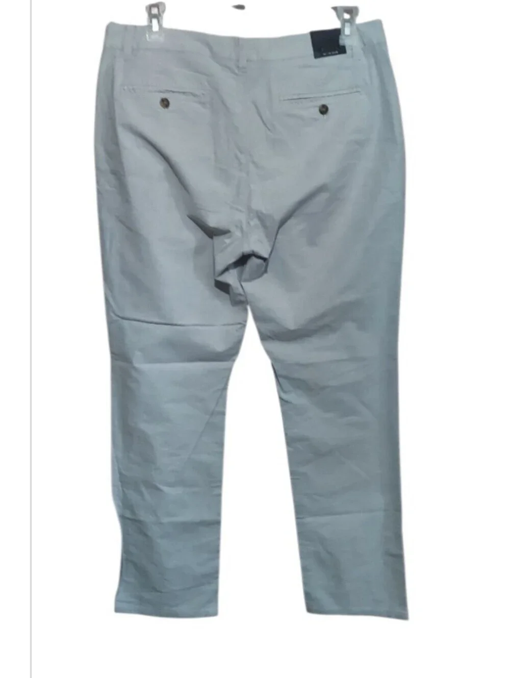 NWT Bonobos Light Gray Summer Chinos  36×32 Slim